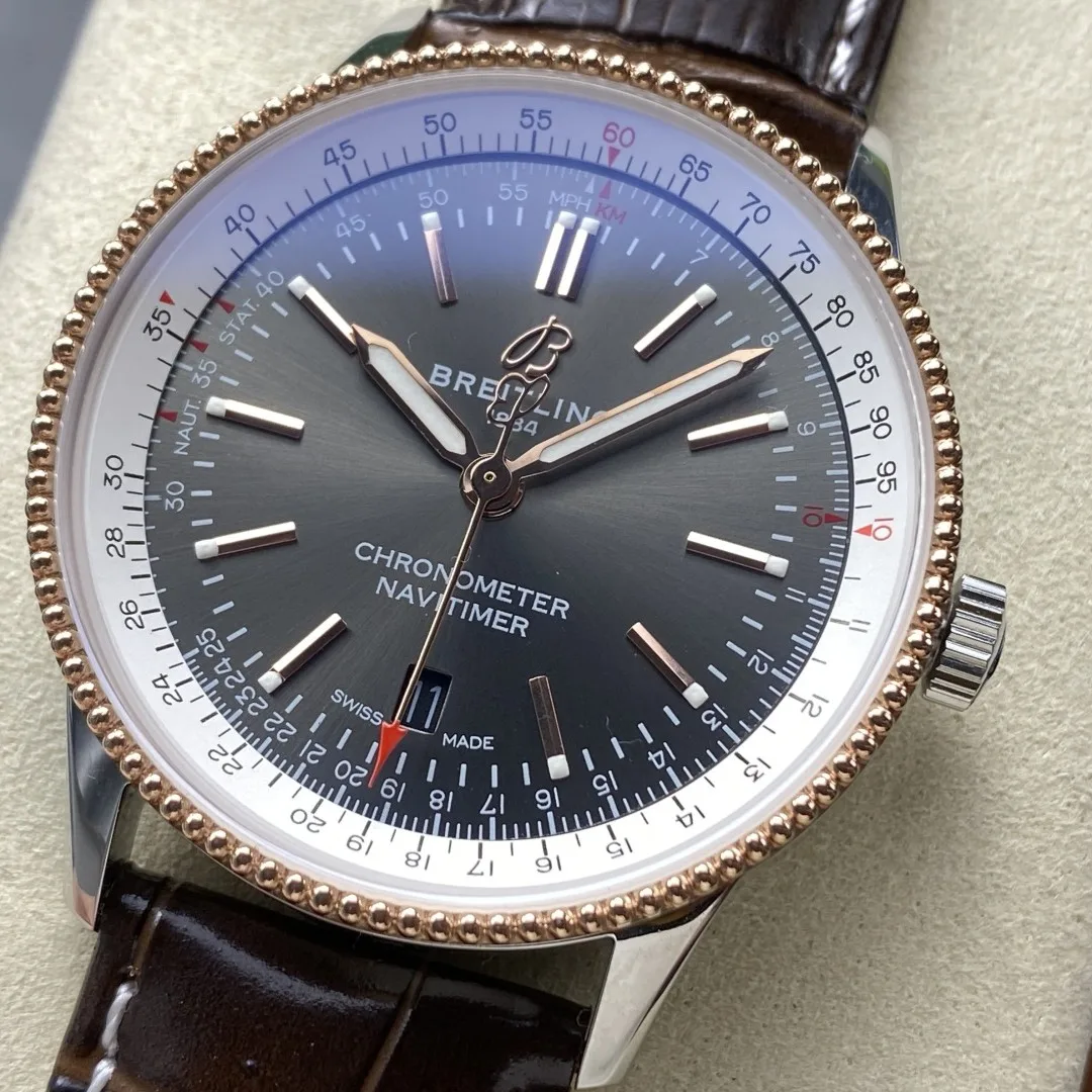 BLS l 2824 무브먼트 l 41mm l 브라이틀링 Navitimer 오토매틱 41