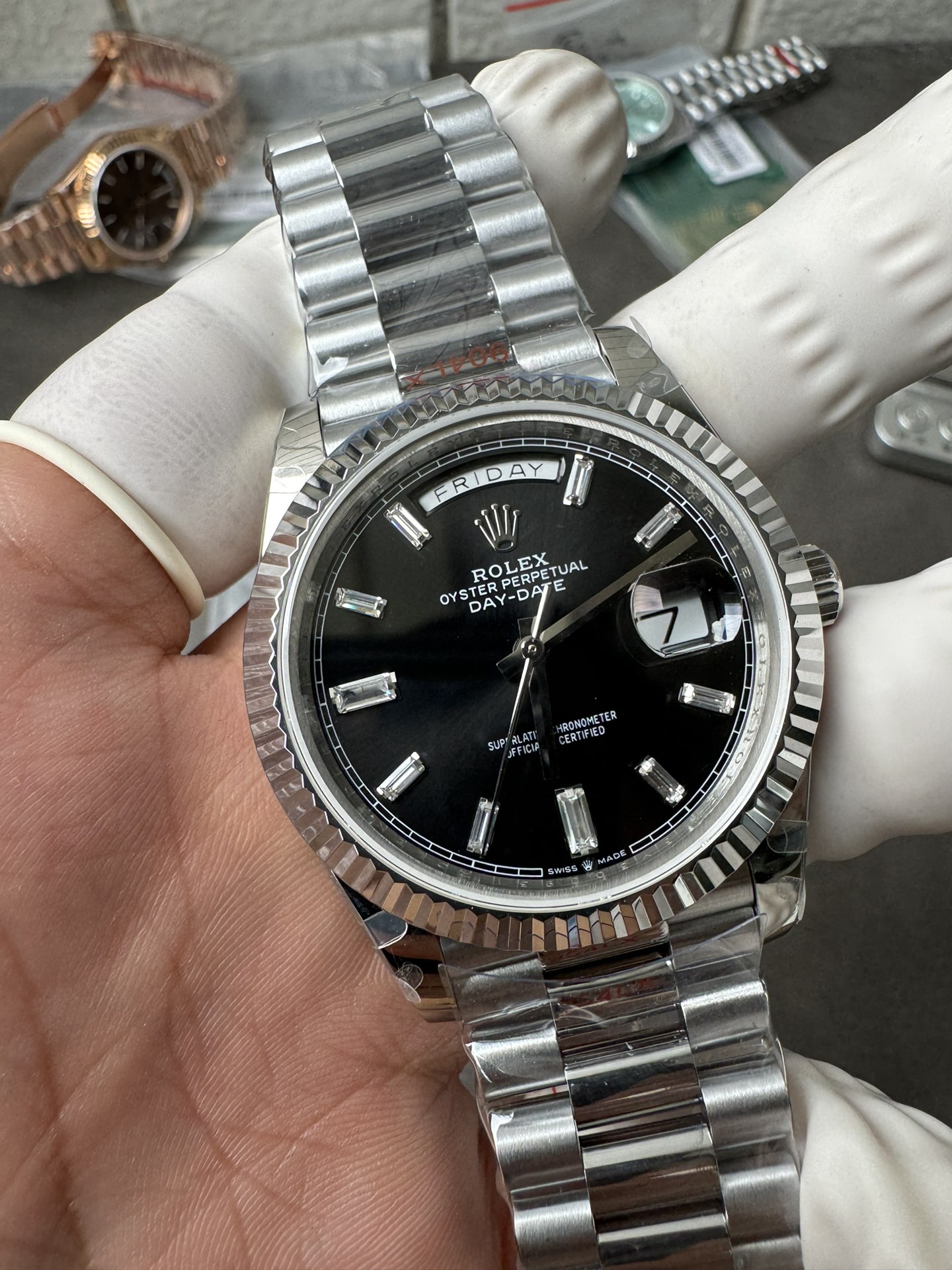 GM l 2836무브먼트 l 40mm l 데이데이트 Day-date 178g