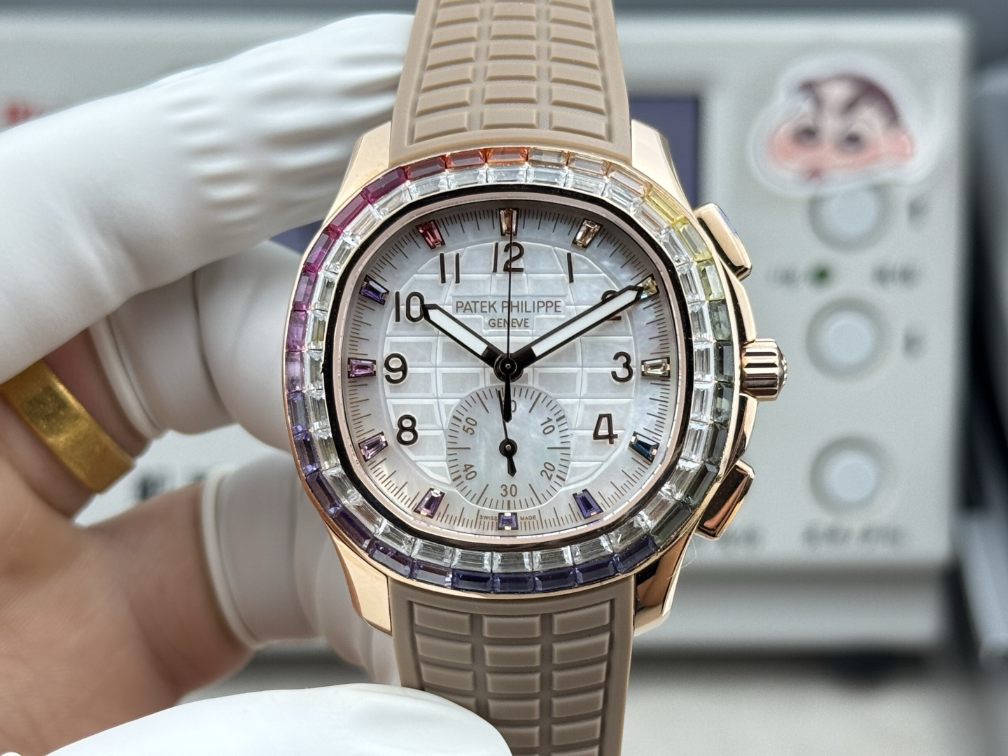 PPM l 4130 cal CH28‑520 l 39.9mm l 파텍필립 Aquanaut Luce7968