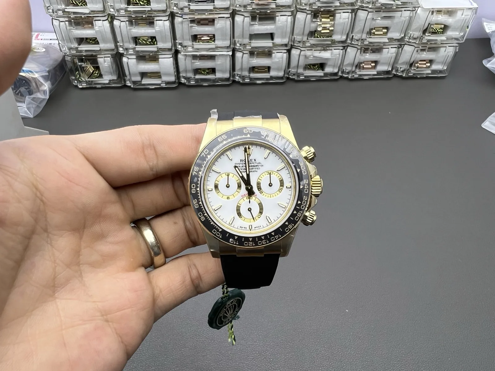 CBD l 4131 프리스프렁 l 40mm l 롤렉스 데이토나 126518 155g