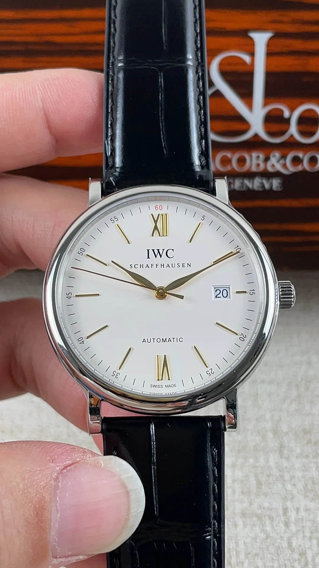 V7 l 2892 l 40mm l IWC 포르토피노 iw356502