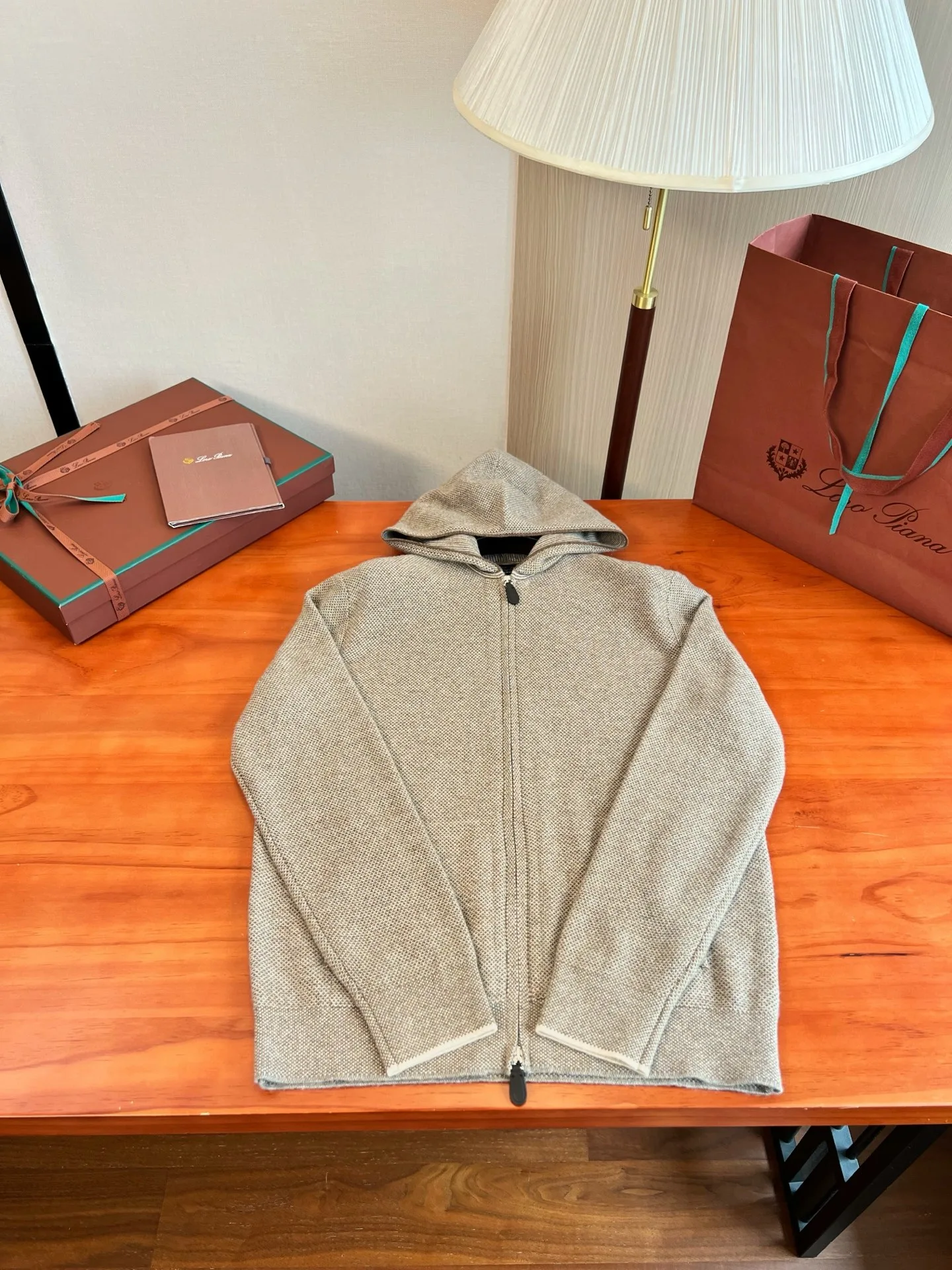 Loro Piana Varallo Hooded Bomber jacket