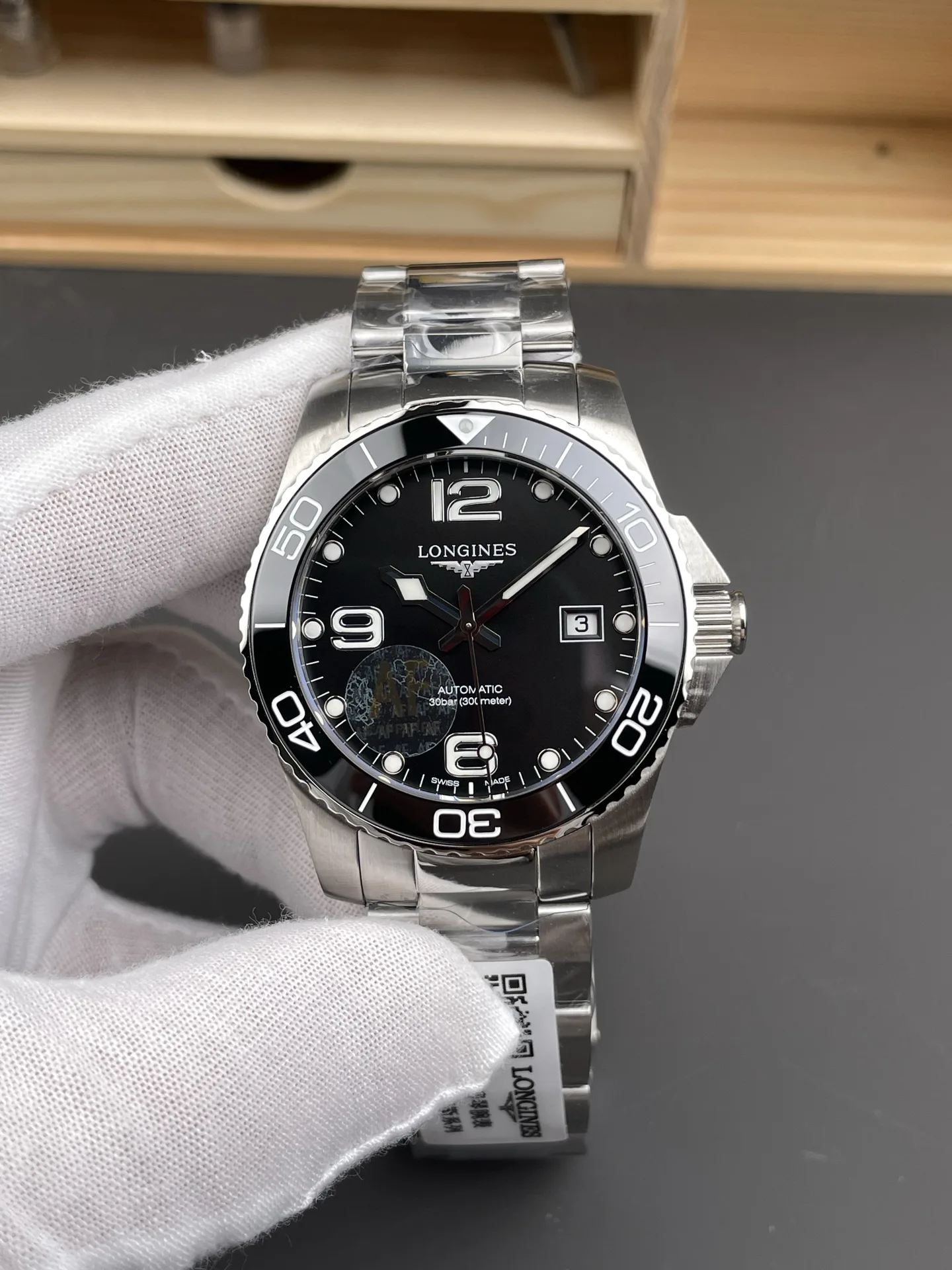 AF l 41mm l 2824 l 론진 HydroConquest  L3.781.3.56.7