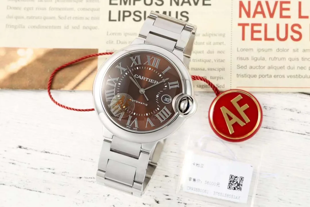 AF | 2824 무브먼트 l 40mm l  까르띠에 워치 발롱 블루
